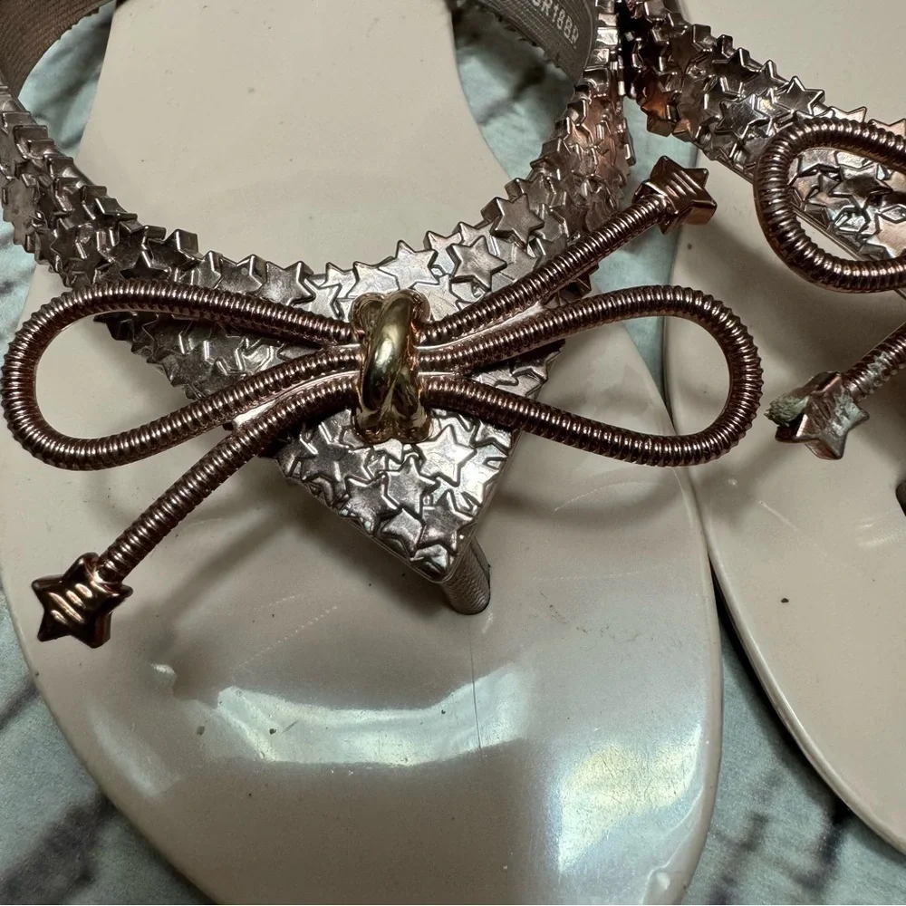 Melissa Harmonic Elements Flat Star Sandals Size 3